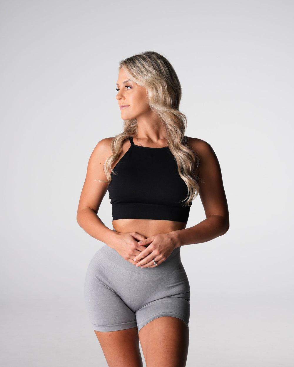Black Strive Seamless Bra Black | NVGTN Online