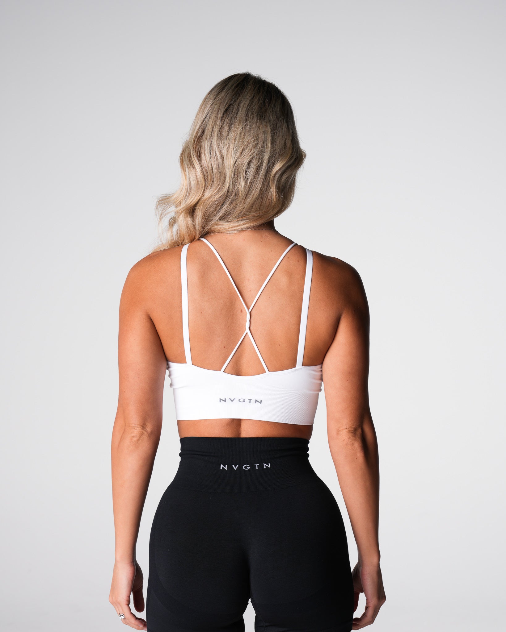 White Strive Seamless Bra White | NVGTN Sale