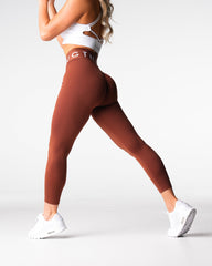 Chocolate Sport Seamless Leggings Chocolate | NVGTN Online Shop