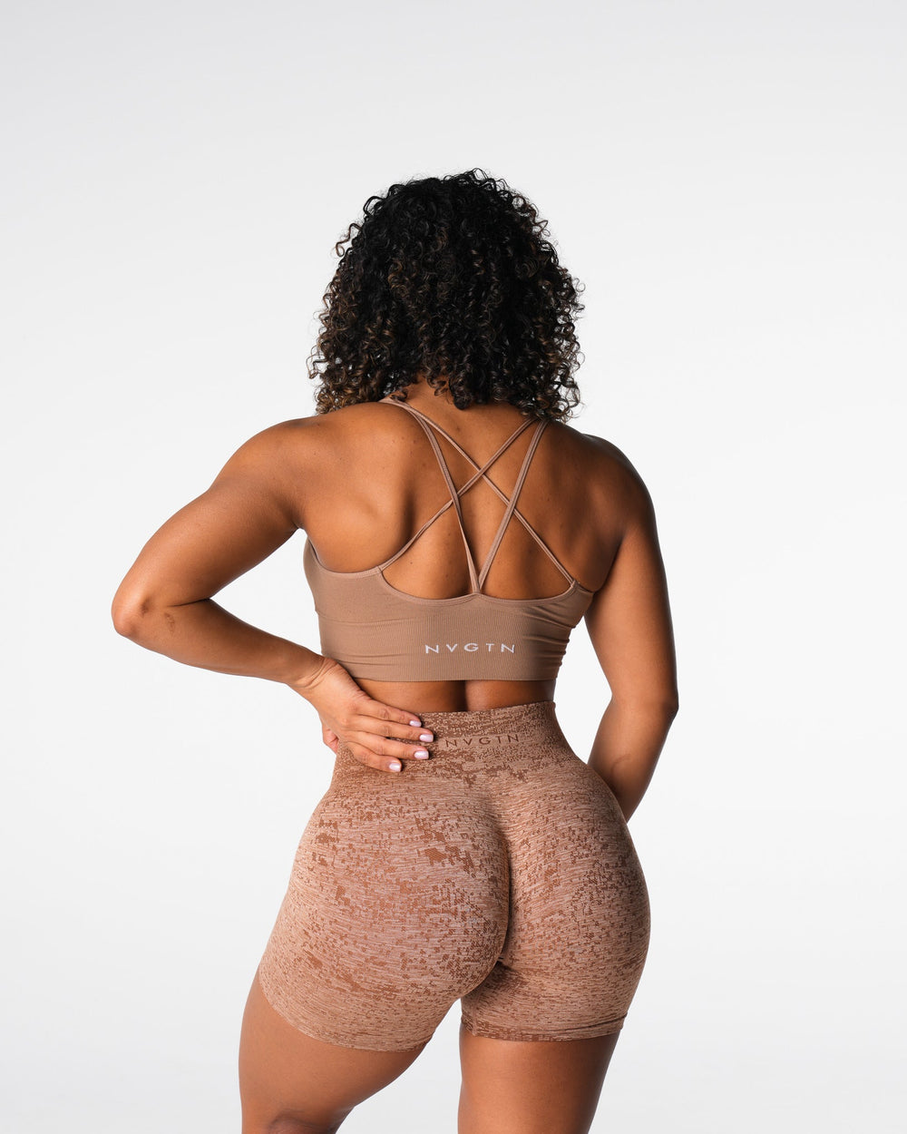Sand Flourish Seamless Bra Sand | NVGTN Discount