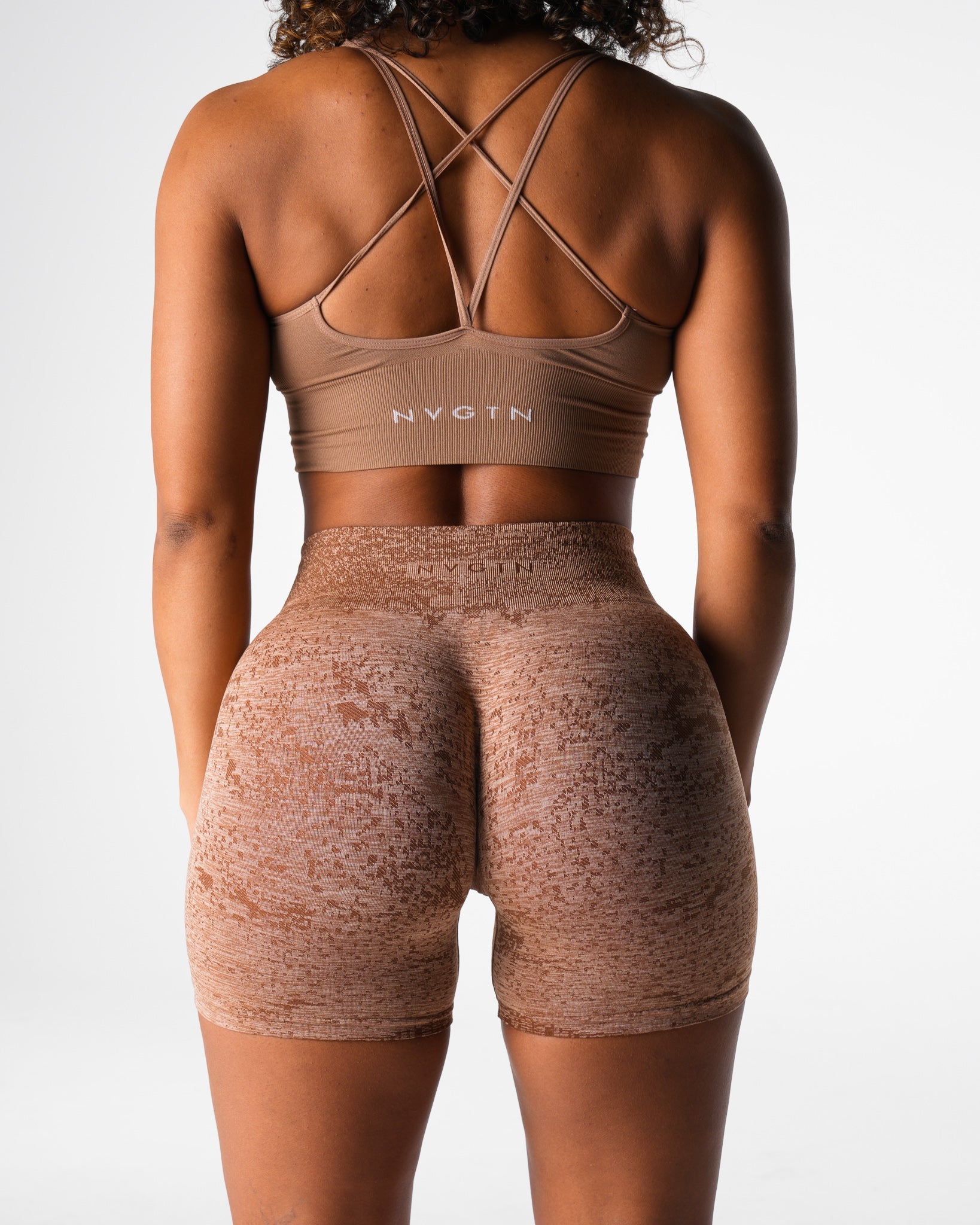 Sand Digital Seamless Shorts Sand | NVGTN US