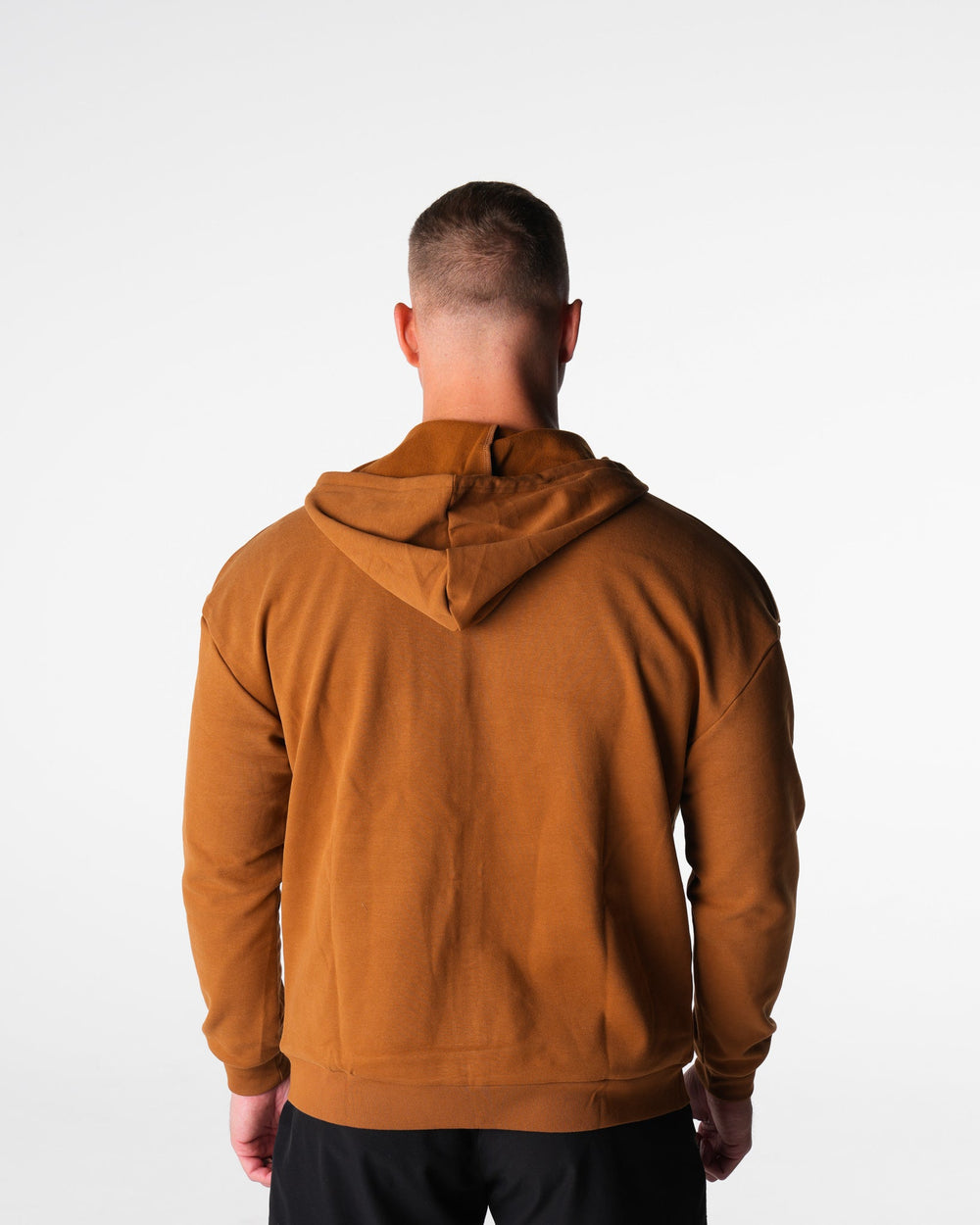 Copper Brown Elite Full Zip Hoodie Copper Brown | NVGTN For Sale