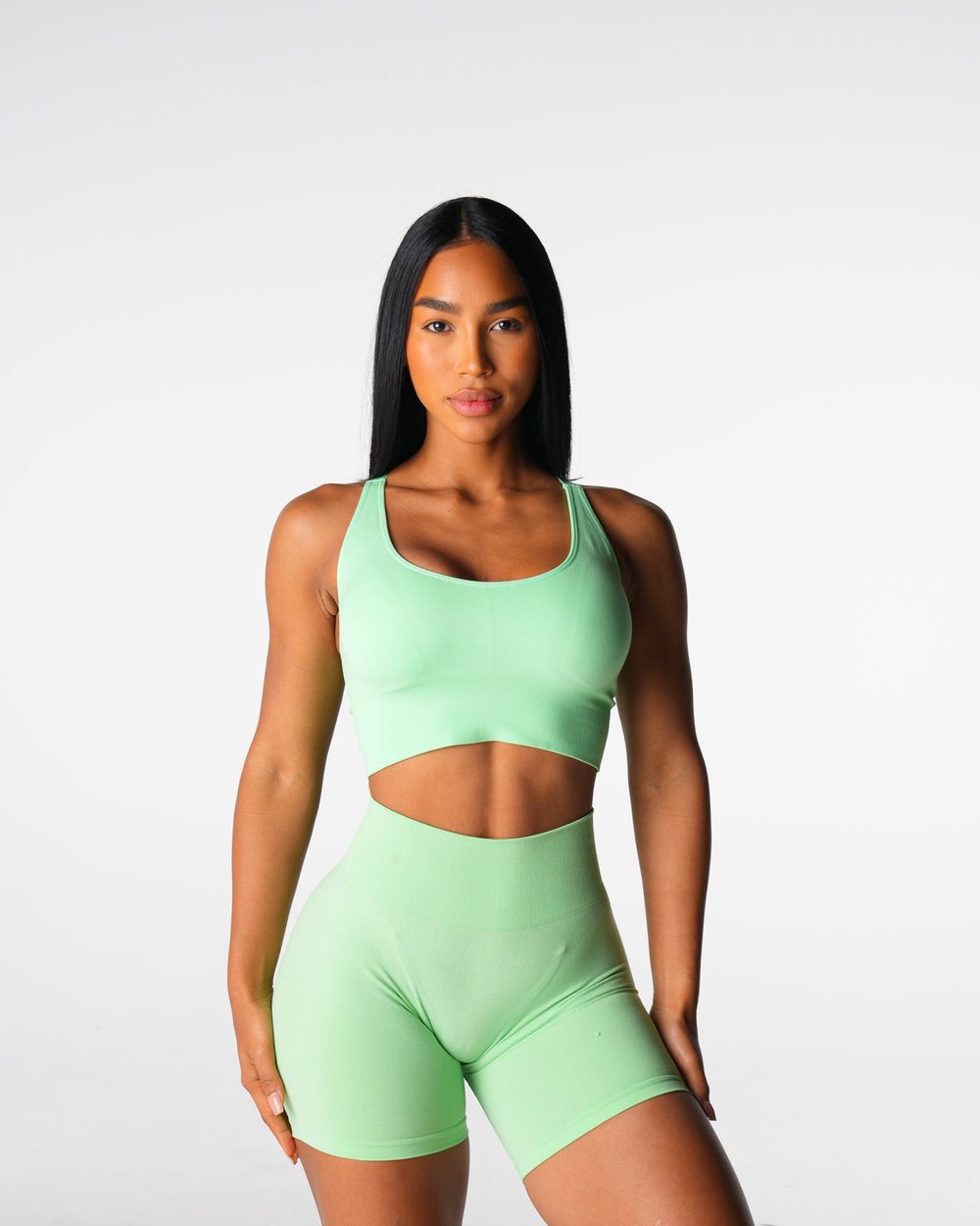 Pistachio Enchant Seamless Bra Pistachio | NVGTN US