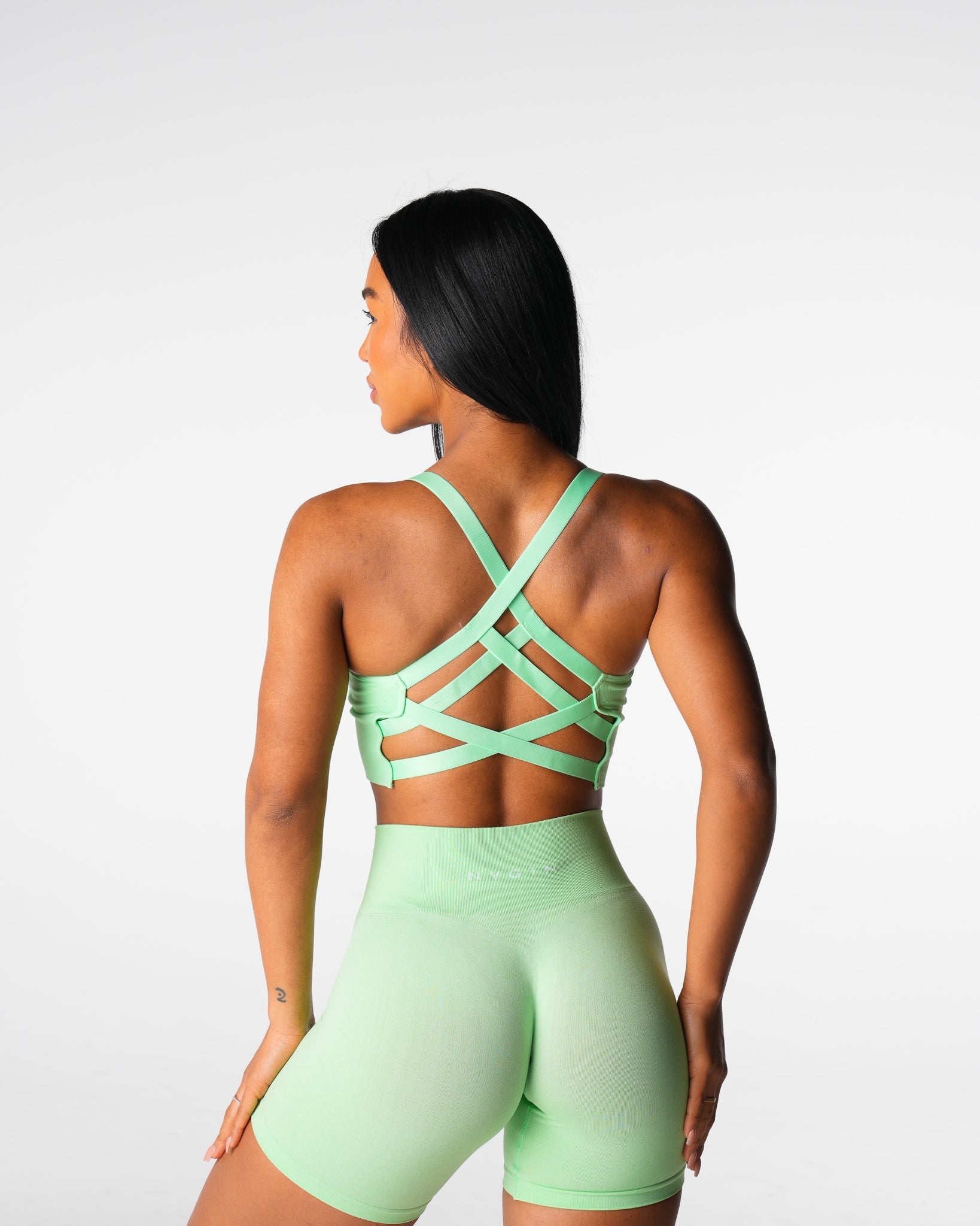 Pistachio Enchant Seamless Bra Pistachio | NVGTN US