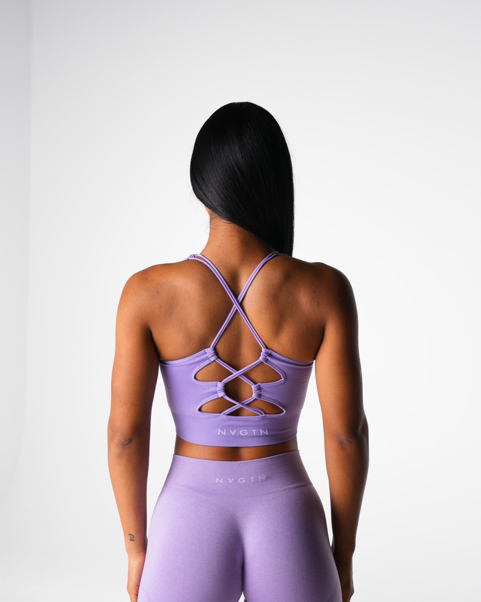 Lilac Thrive Seamless Bra Lilac | NVGTN Online Shop