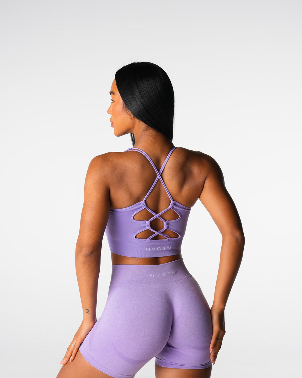 Lilac Thrive Seamless Bra Lilac | NVGTN Online Shop
