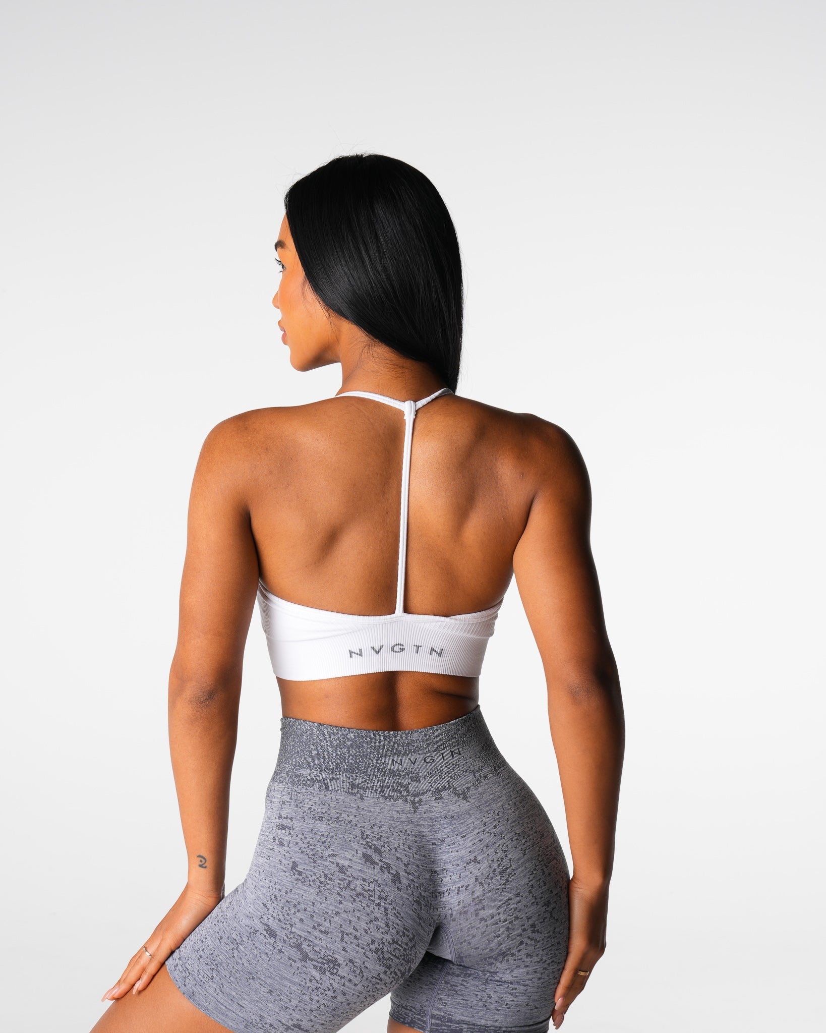 White Wander Seamless Bra White | NVGTN US