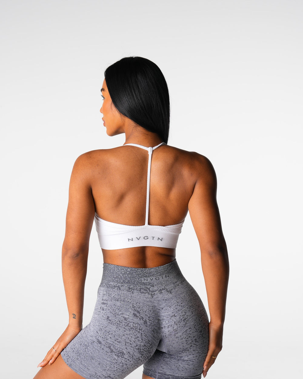 White Wander Seamless Bra White | NVGTN US
