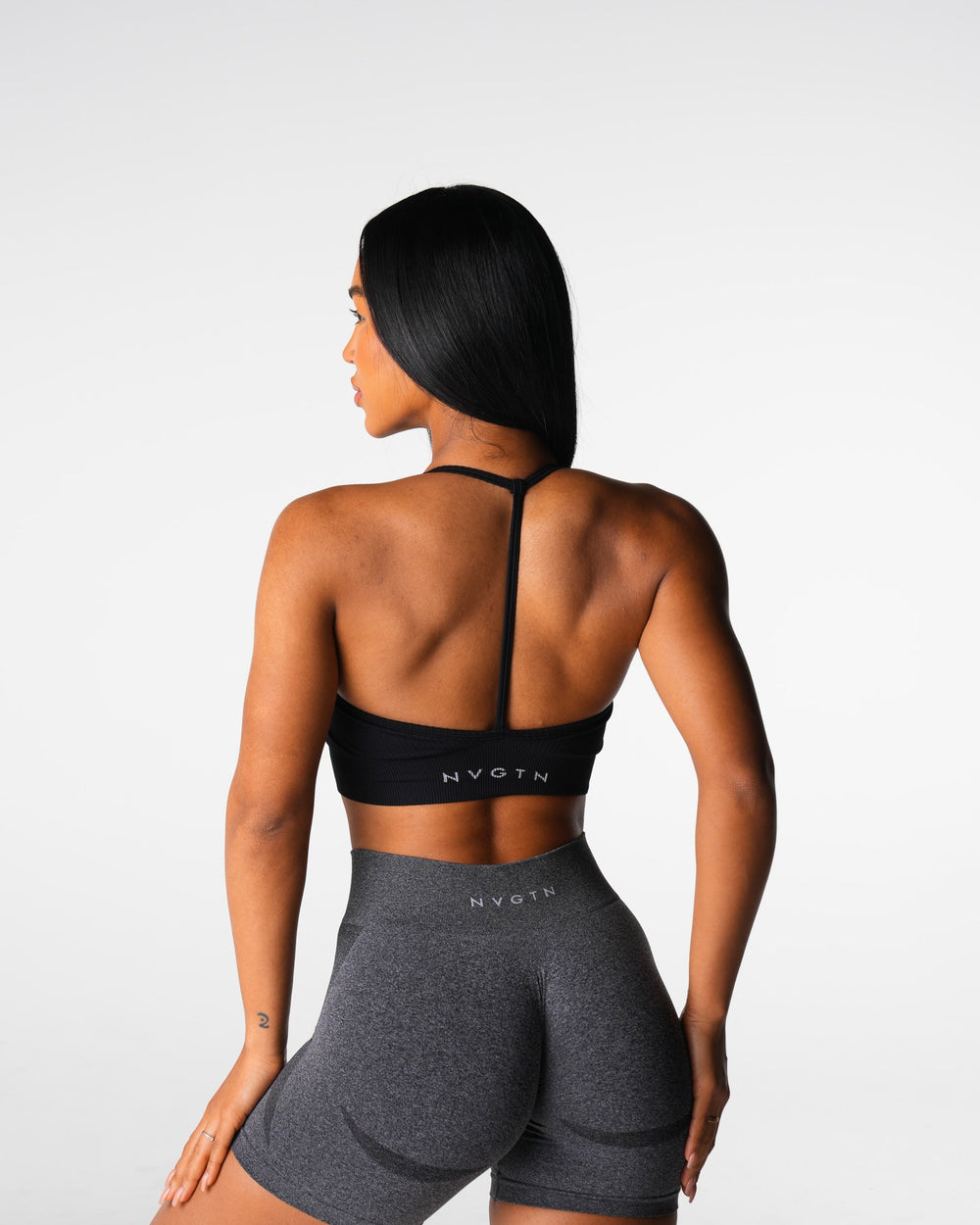Black Wander Seamless Bra Black | NVGTN Discount