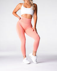 Peach Contour Seamless Leggings Peach | NVGTN Online Shop