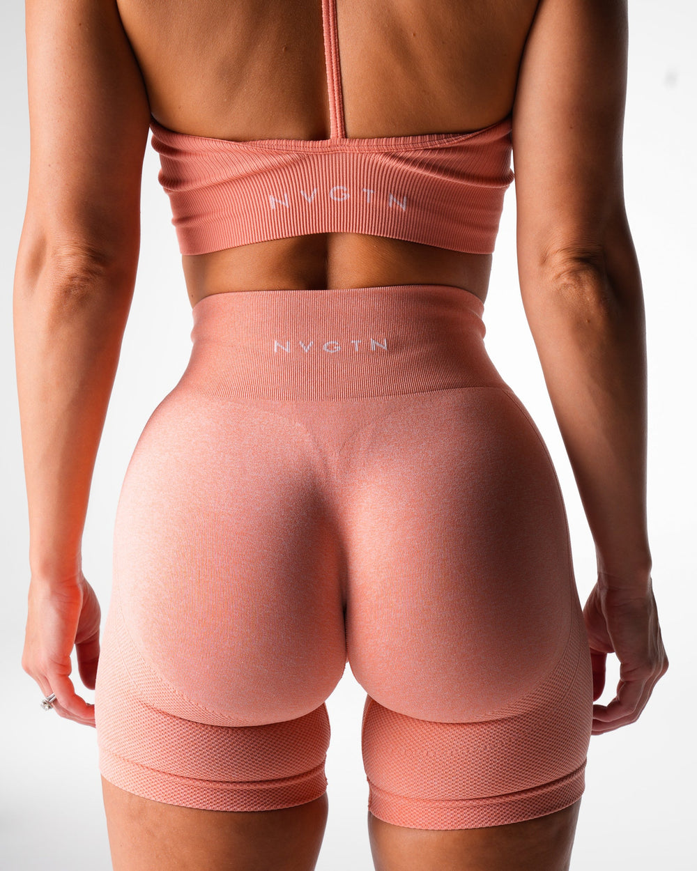 Peach Lift Seamless Shorts Peach | NVGTN New