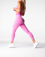 Bubble Gum Pink Knockout Seamless Leggings Bubble Gum Pink | NVGTN Discount