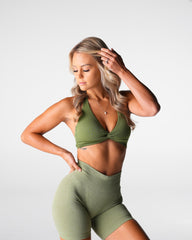 Meadow Stunner Seamless Halter Bra Meadow | NVGTN Outlet
