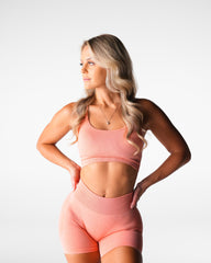 Peach Wander Seamless Bra Peach | NVGTN Outlet
