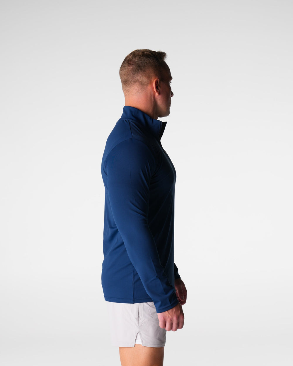 Navy Skyline Quarter Zip Navy | NVGTN US