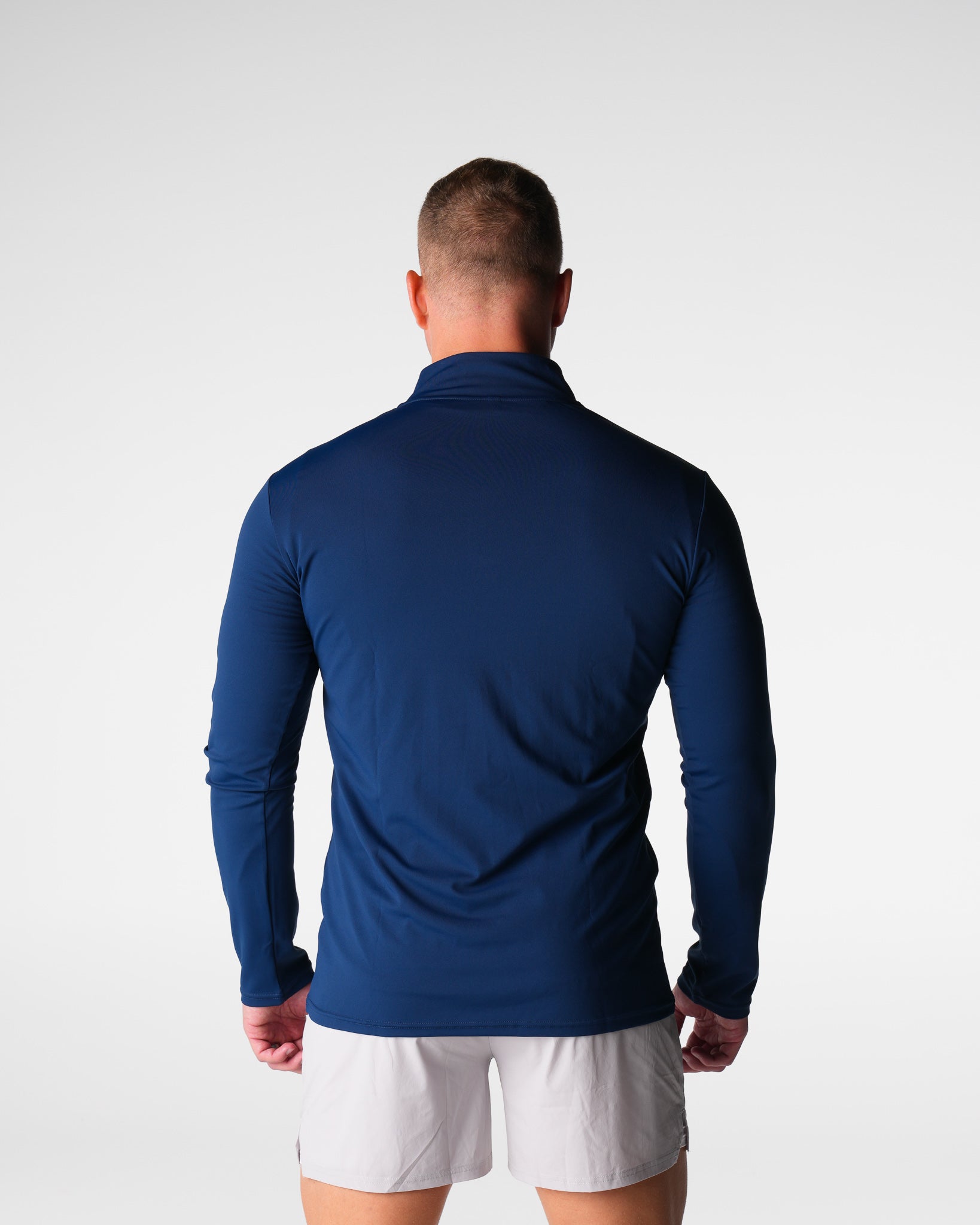 Navy Skyline Quarter Zip Navy | NVGTN US
