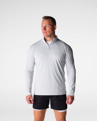 Light Grey Skyline Quarter Zip Light Grey | NVGTN For Sale
