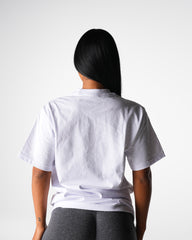 White Wave Graphic Tee White | NVGTN New