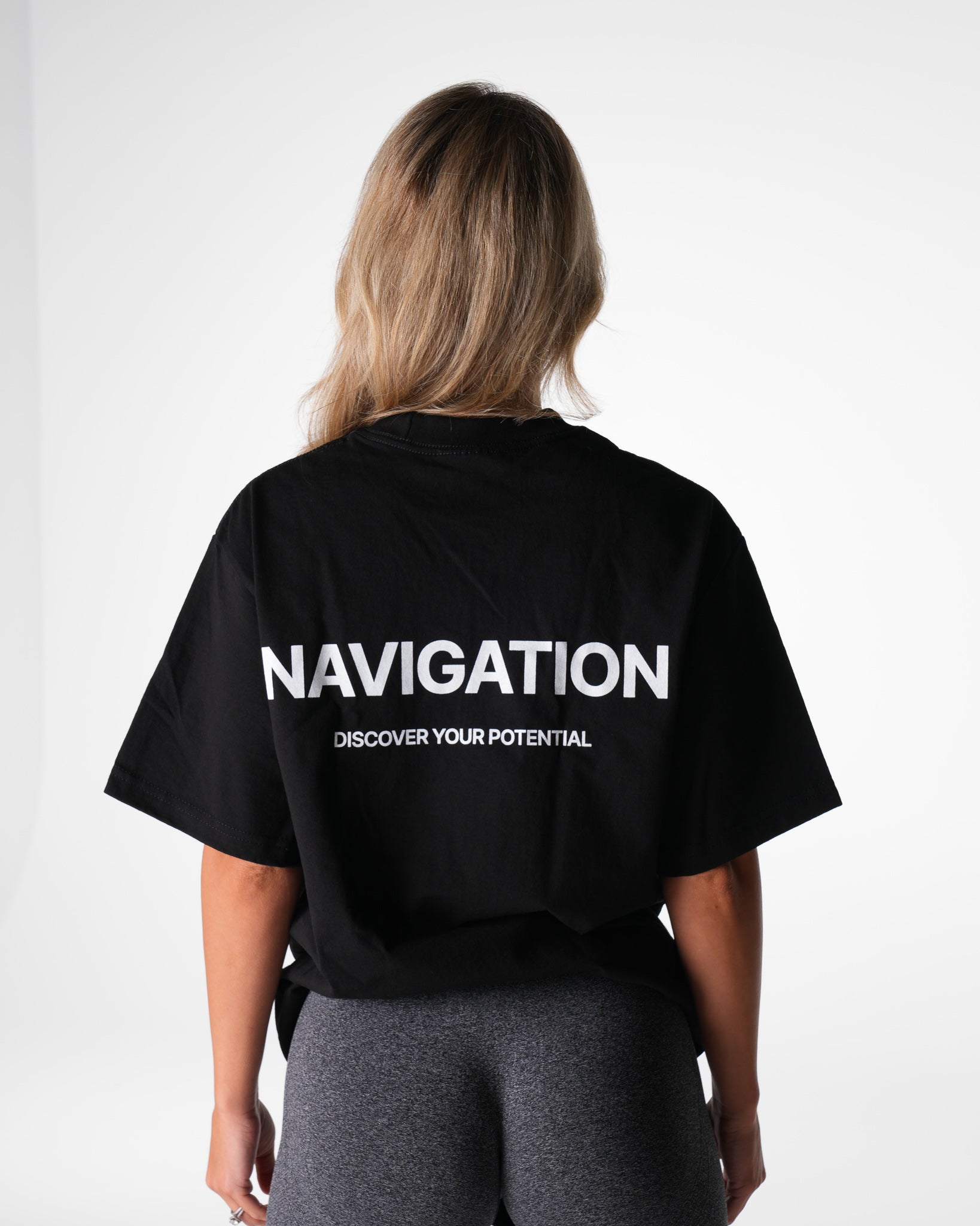 Black Navigation Graphic Tee Black | NVGTN Near Me
