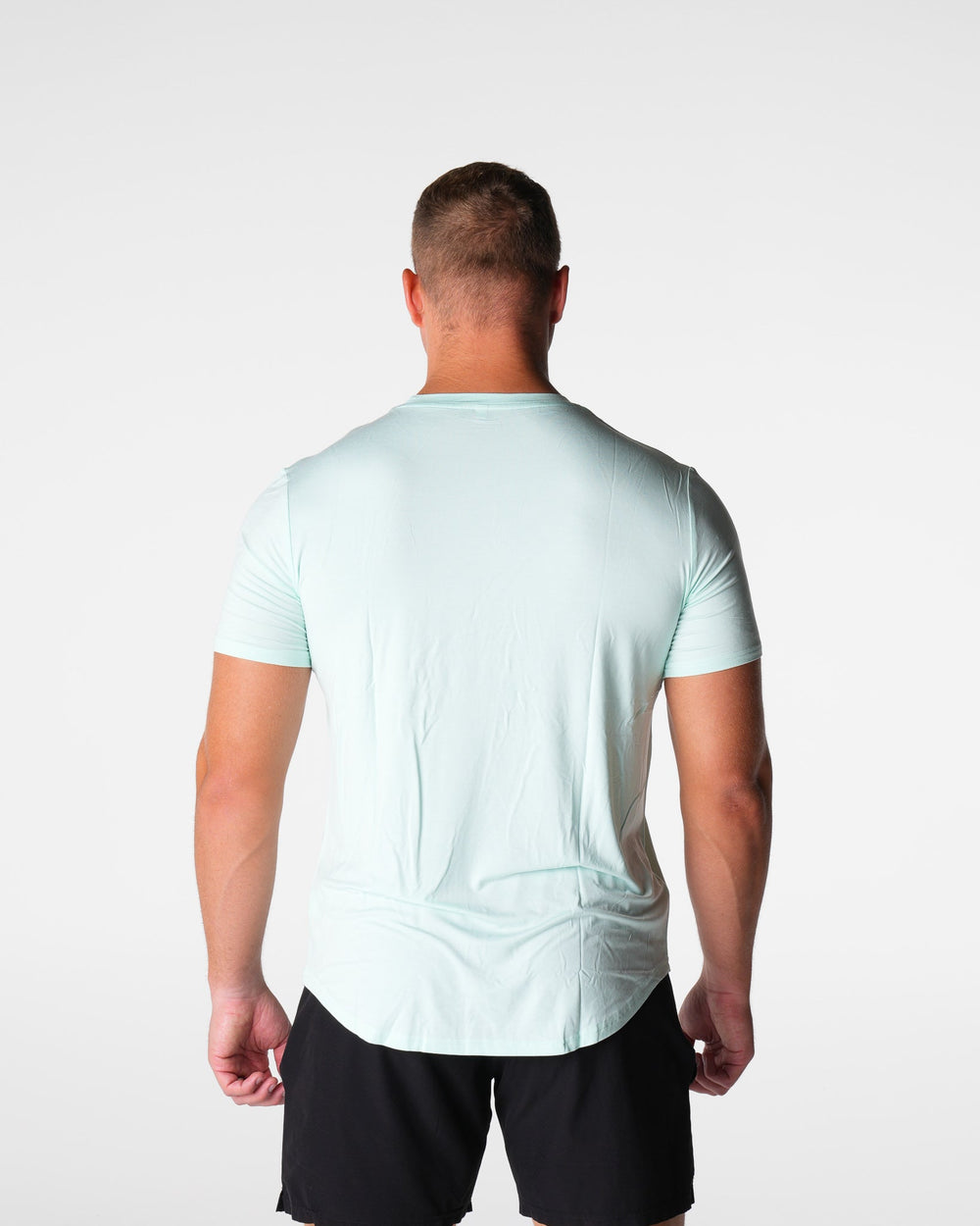 Light Green Tech Fitted Tee Light Green | NVGTN Online