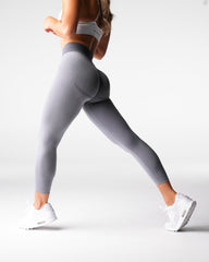 Grey Knockout Seamless Leggings Grey | NVGTN Online