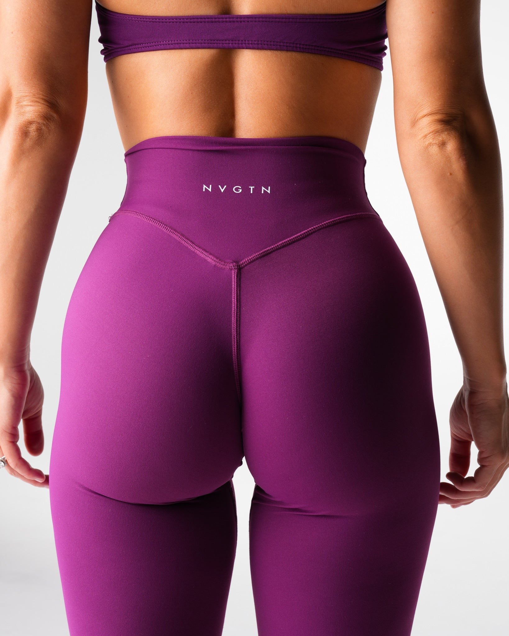 Deep Violet Effortless Flare Leggings Deep Violet | NVGTN Outlet