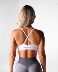 White Glow Up Seamless Bra White | NVGTN New