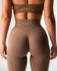 Mocha Geo Seamless Leggings Mocha | NVGTN Near Me