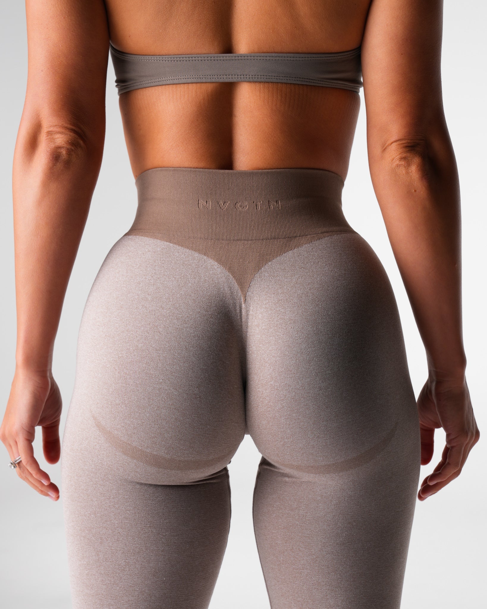 Taupe Knockout Seamless Leggings Taupe | NVGTN Outlet
