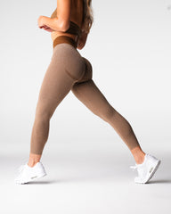 Mocha Knockout Seamless Leggings Mocha | NVGTN Online Shop