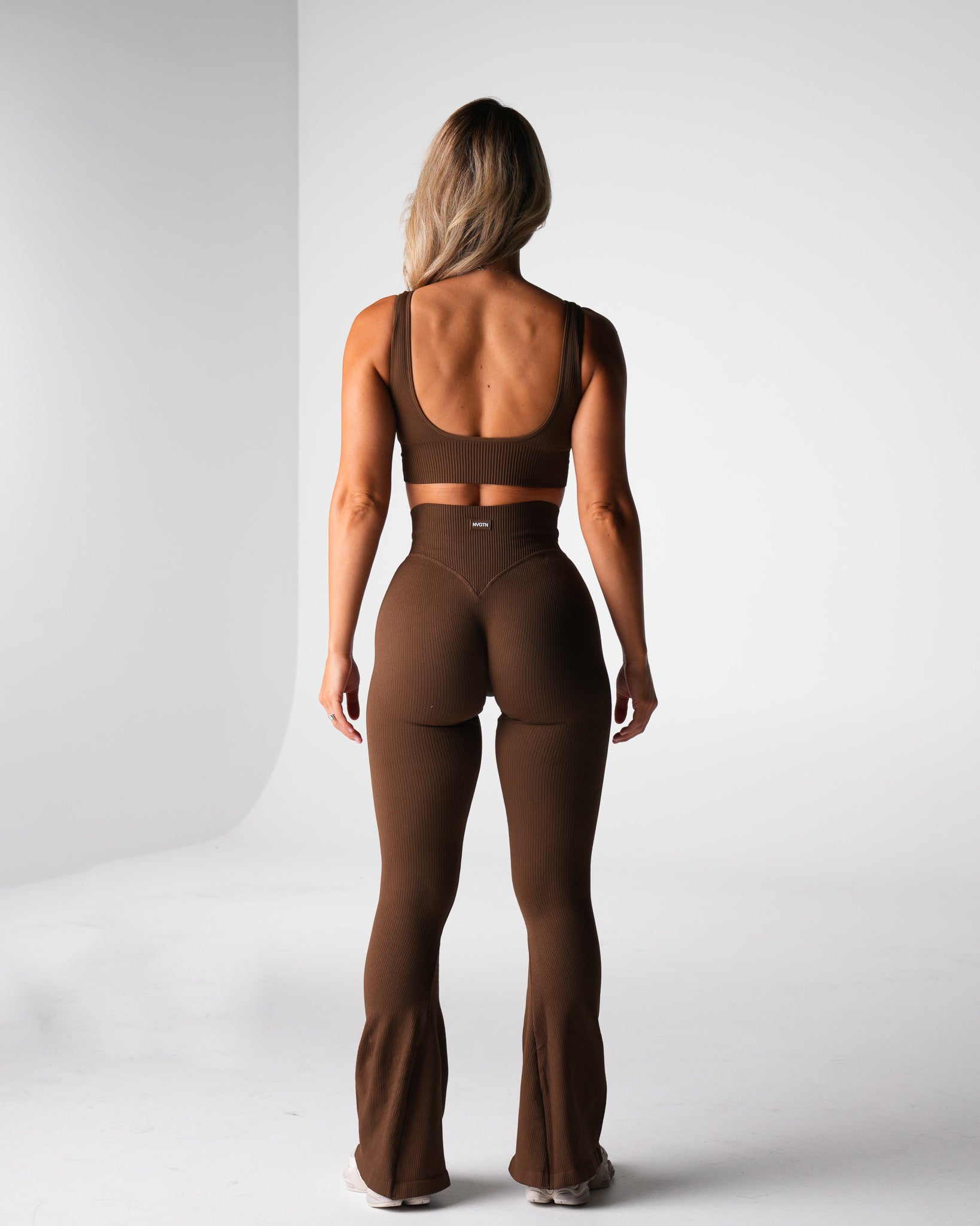 Hazelnut Harmony Ribbed Seamless Bra Hazelnut | NVGTN Discount