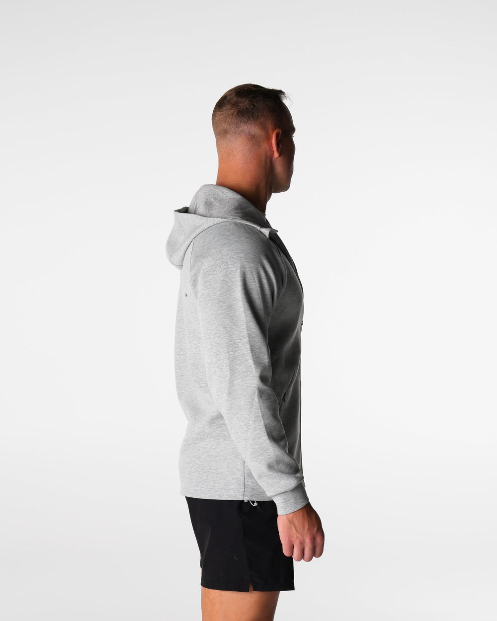 Grey Swift Hooded Jacket Grey | NVGTN Sale