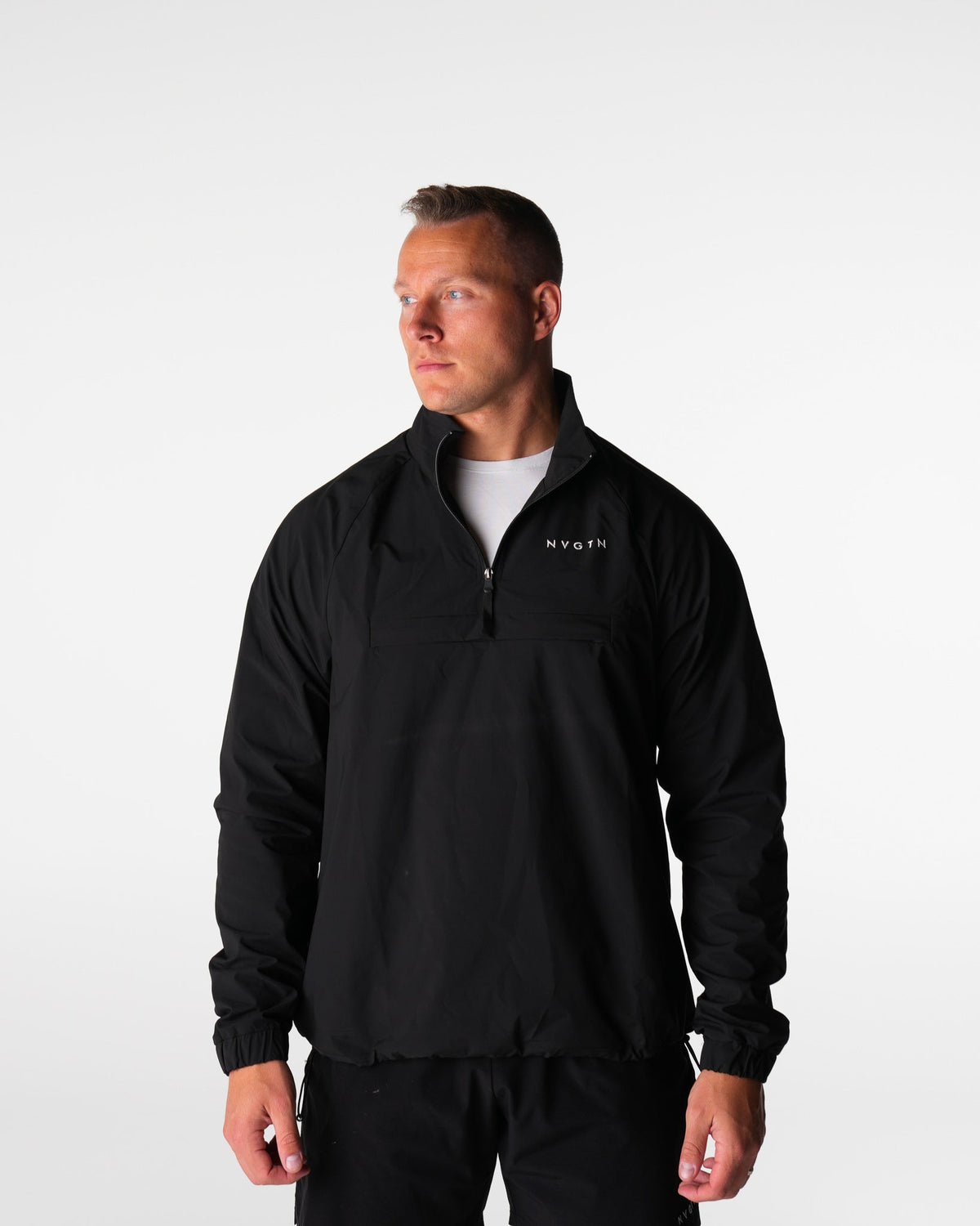 Black Motion Windbreaker Black | NVGTN Discount