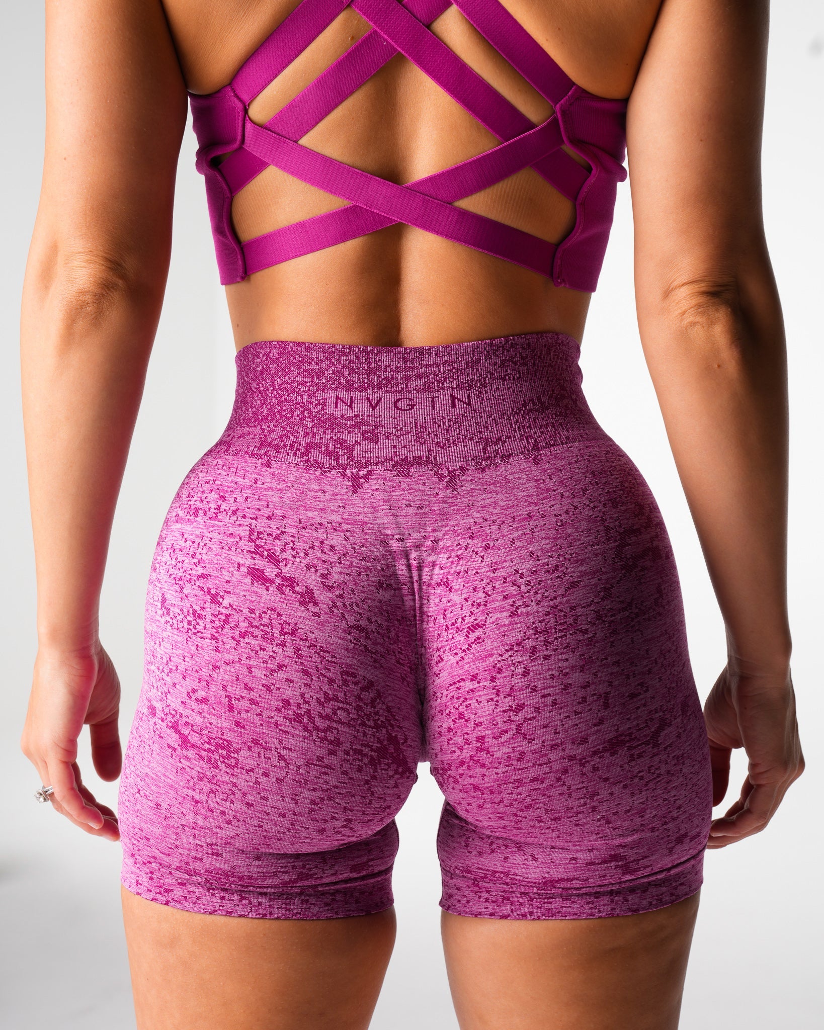 Sugarplum Digital Seamless Shorts Sugarplum | NVGTN For Sale