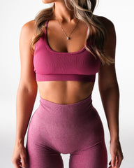 Maroon Wander Seamless Bra Maroon | NVGTN US