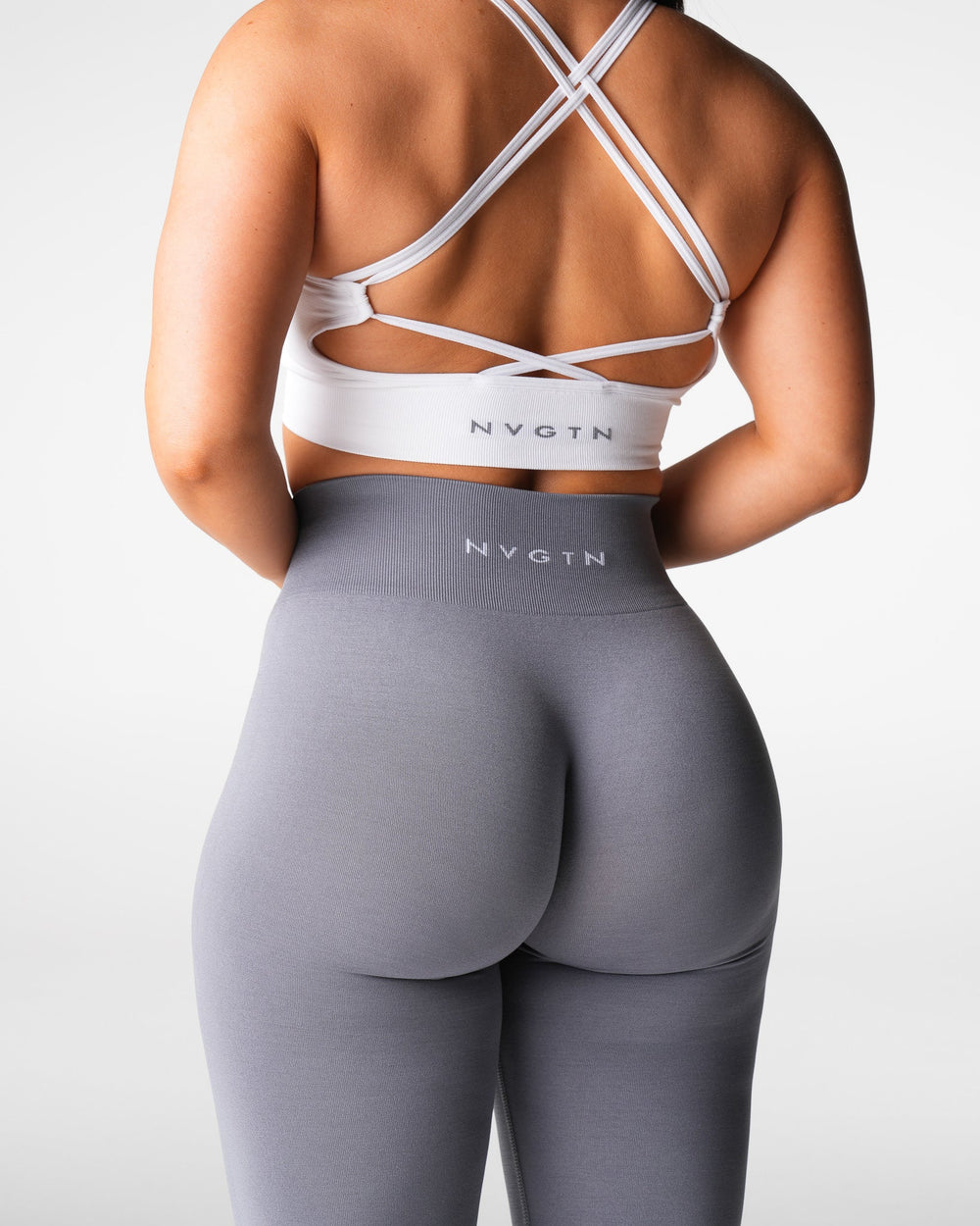 Grey Discover Seamless Leggings Grey | NVGTN Discount