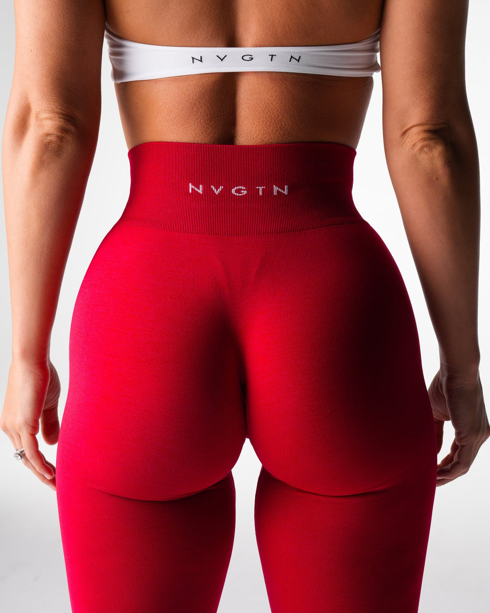Cherry Red Discover Seamless Leggings Cherry Red | NVGTN Online